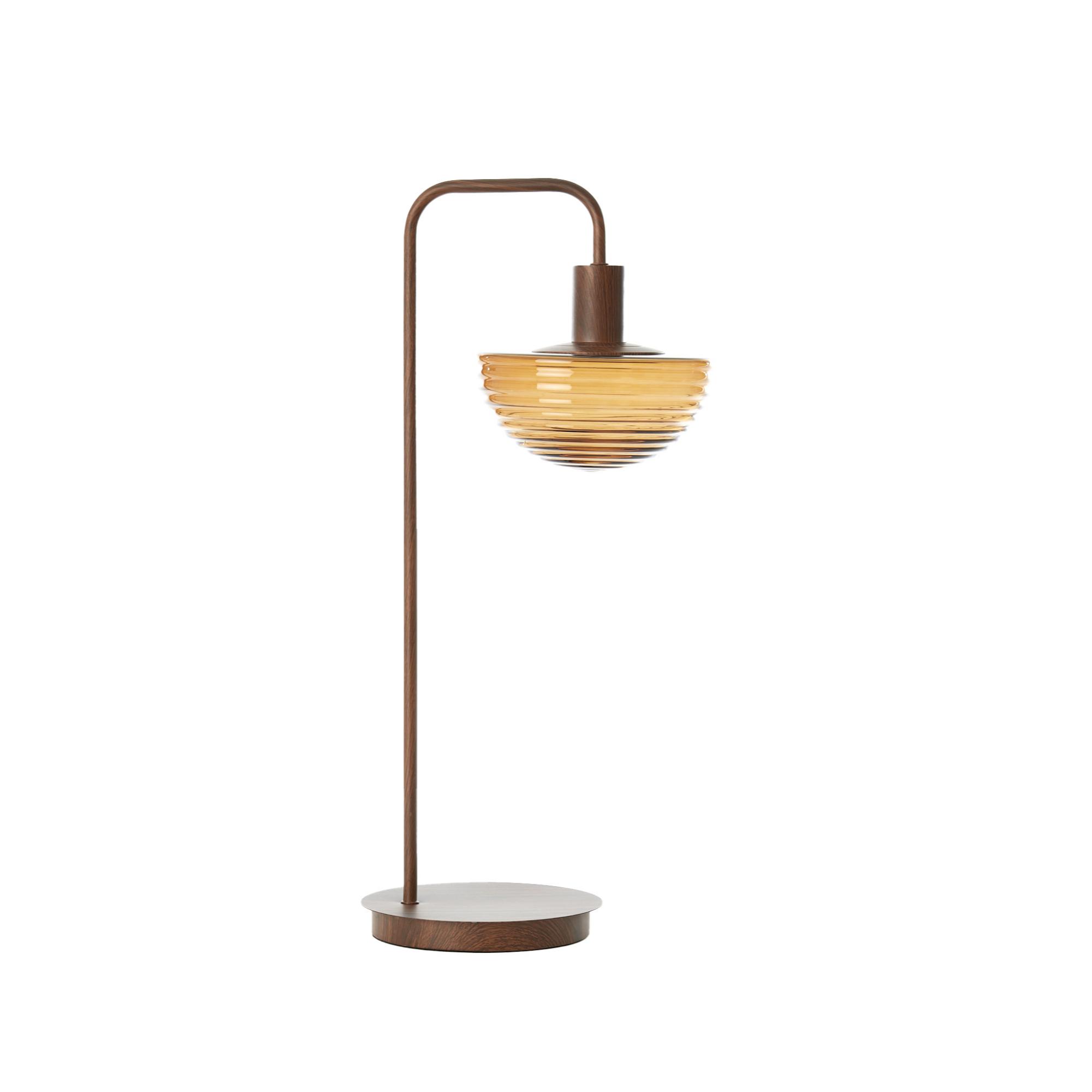 Light & Living tafellamp Baylie - bruin - 30x20x61cm