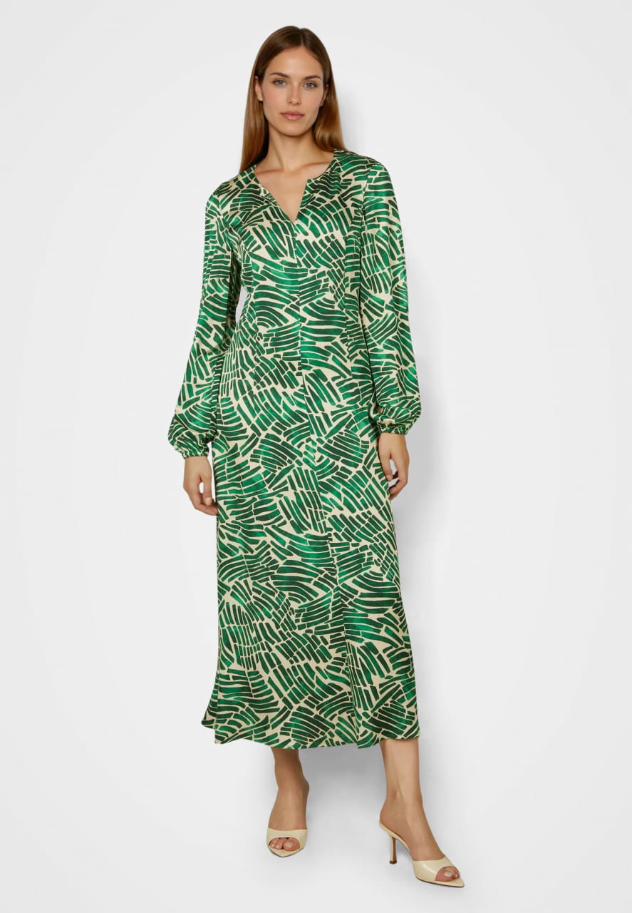 Maxikleid mit Print