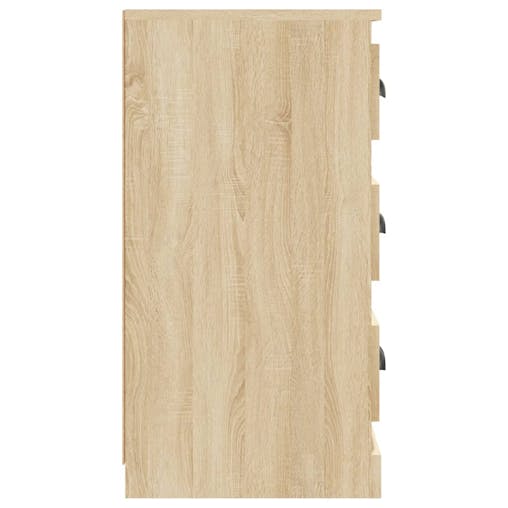 NNEVL Sideboards 2 pcs Sonoma Oak Engineered Wood