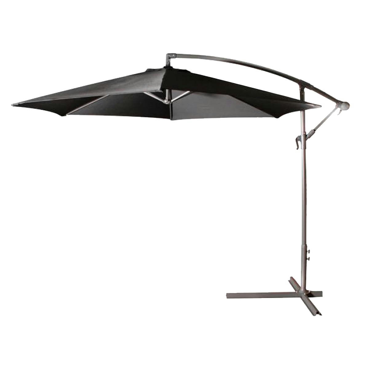 - Parasol déporté Ø 300 noir