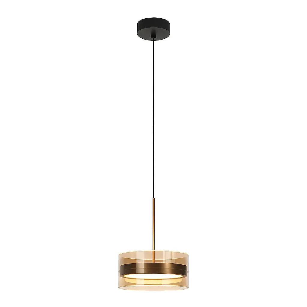 Highlight hanglamp Enzo - 1 lichts - 20 x 160  cm - zwart