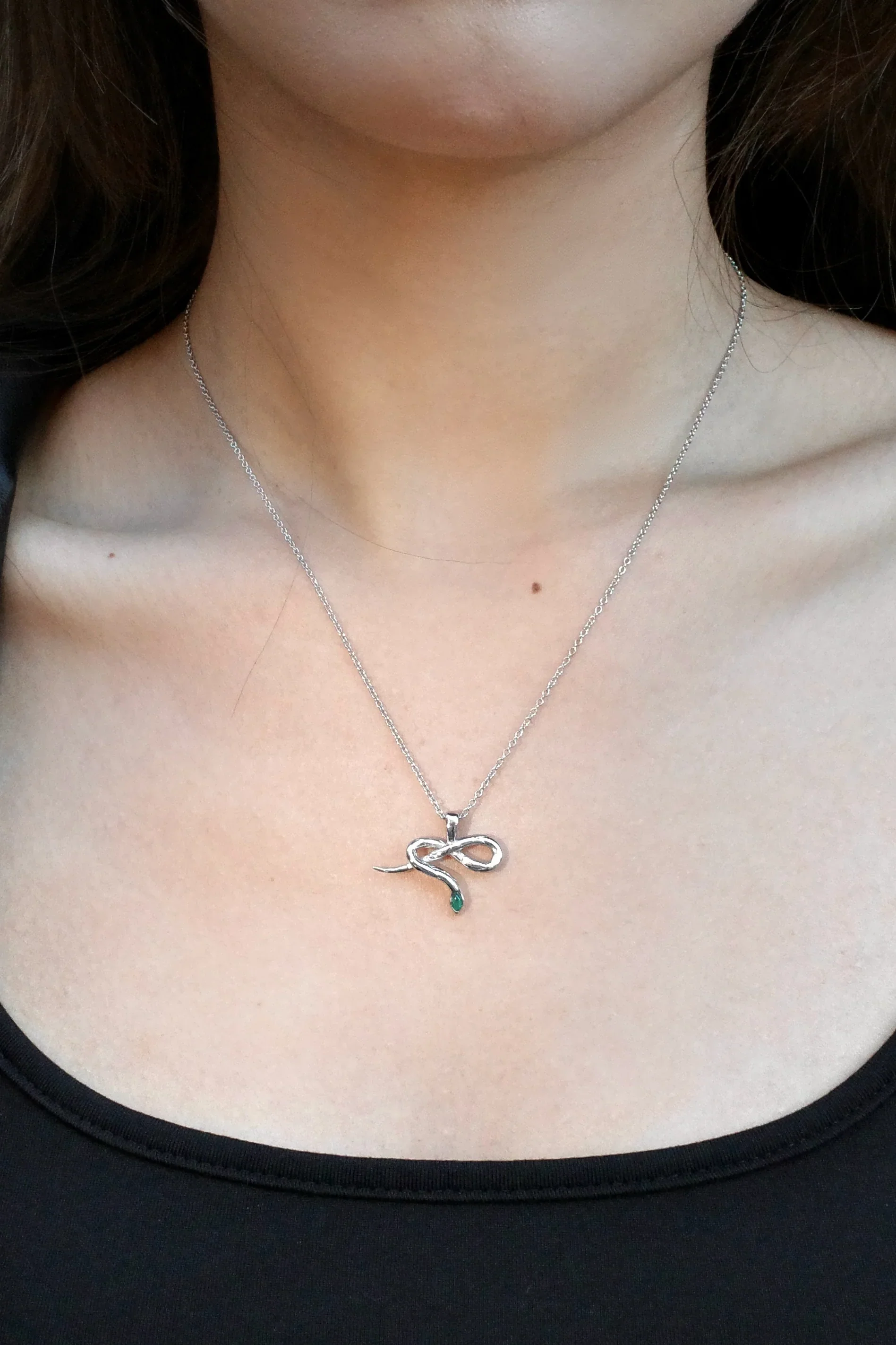 Serpent II — Limited Edition Snake Pendant Necklace