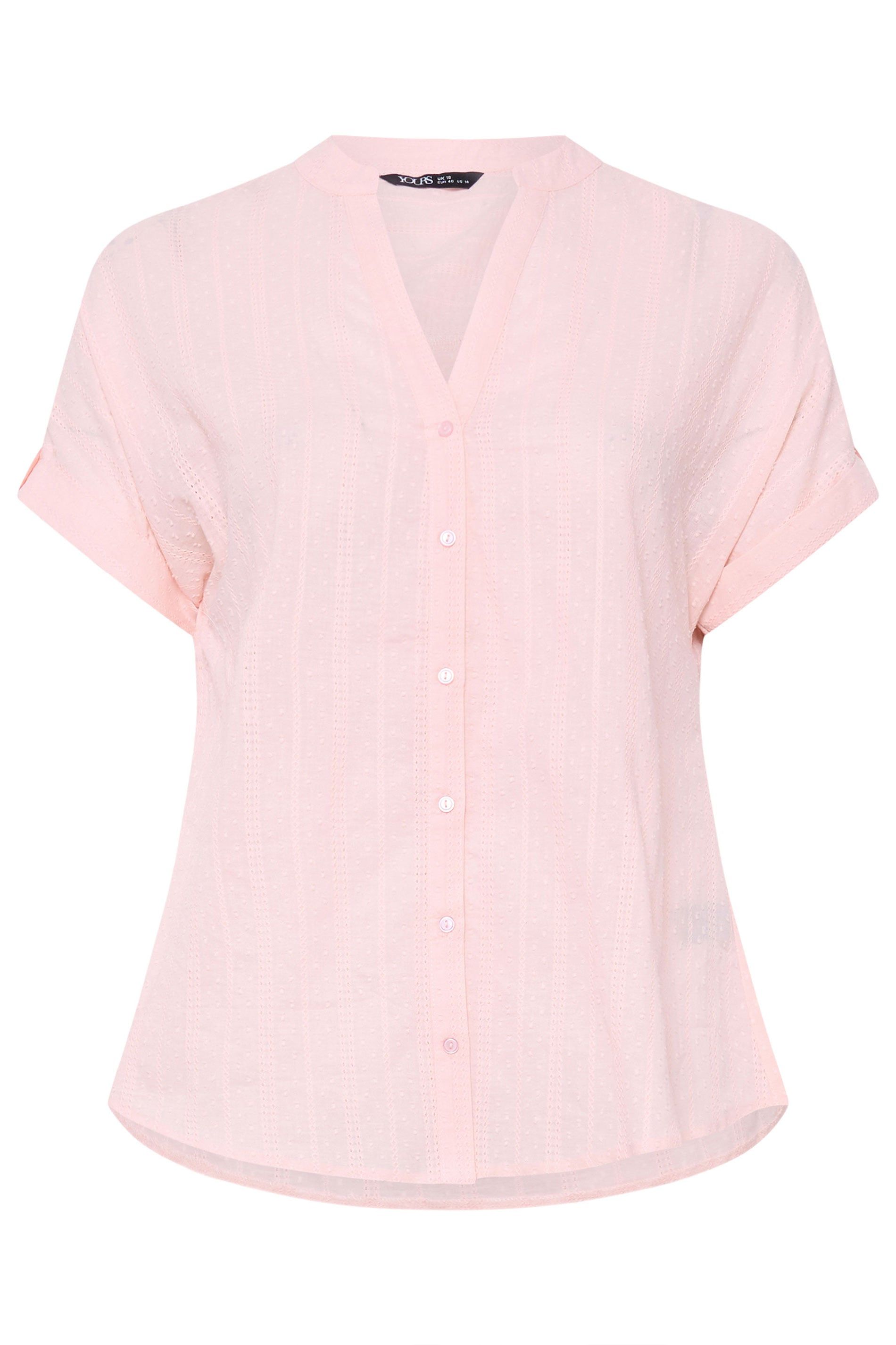 Yours Dobby Textured Blouse