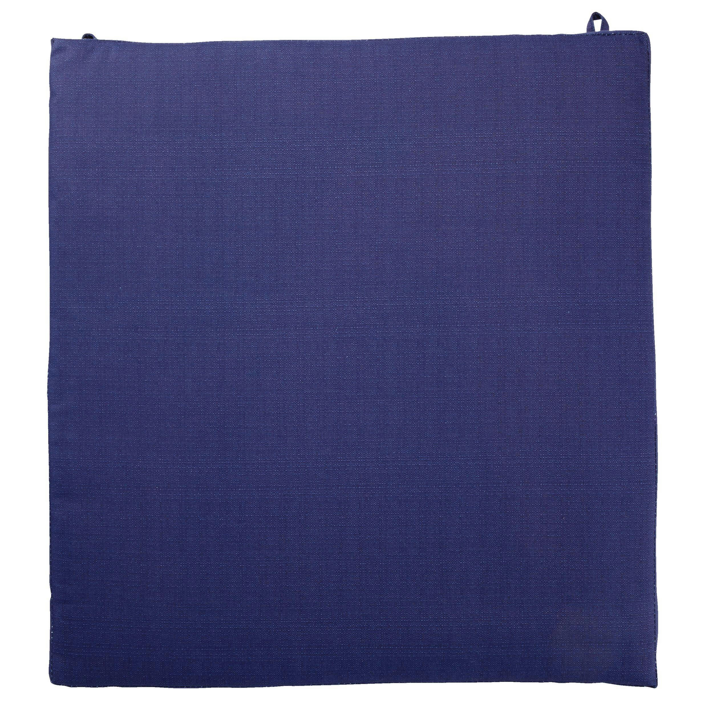 CANVAS Deep Seat UV, Water & Stain Resistant Patio Chair Cushion, Blue
