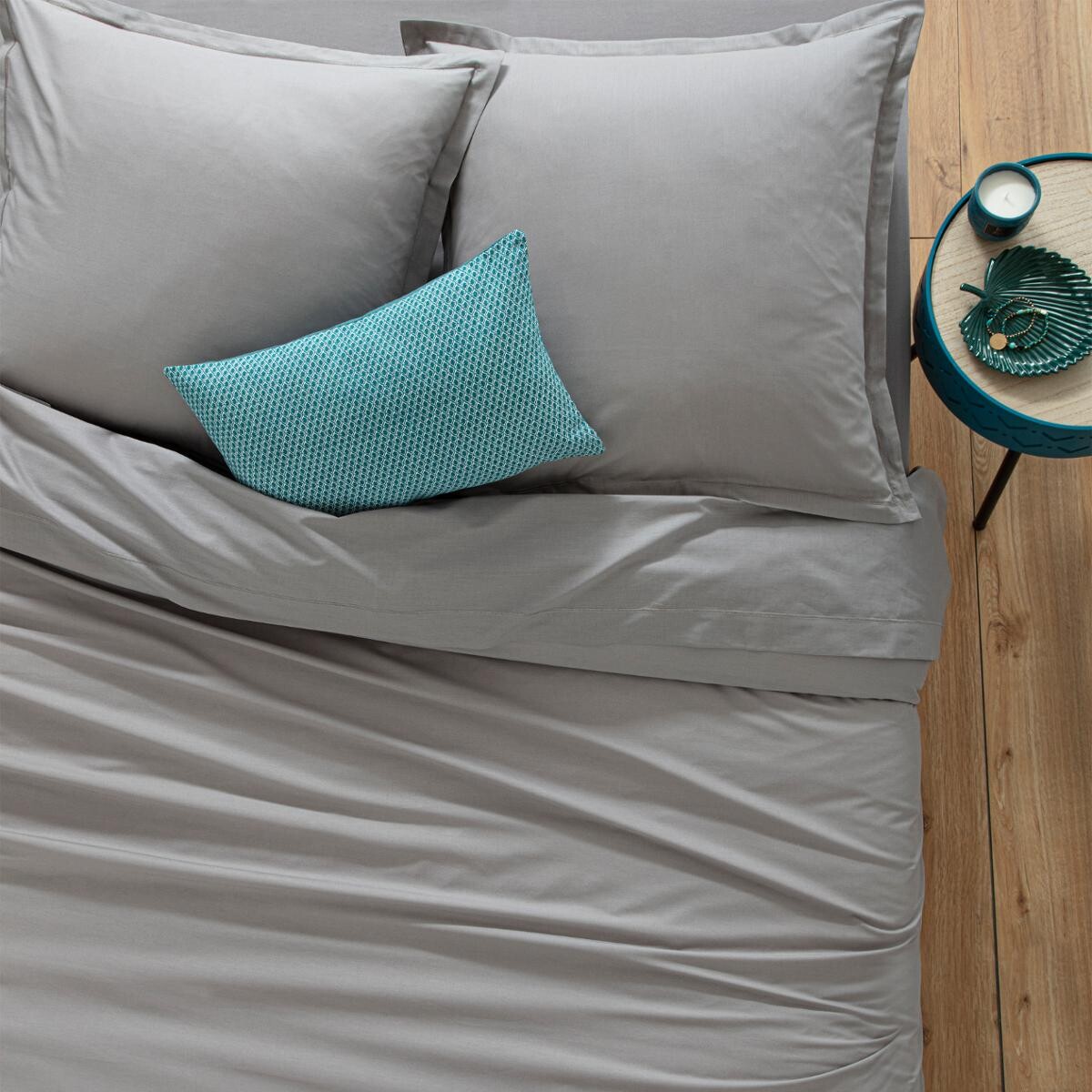 Duvet cover, cotton Mouse grey, 240x220 cm