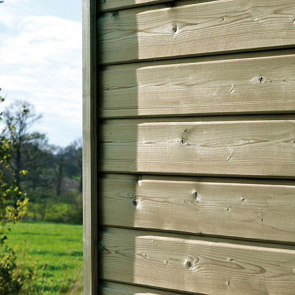 Cornière d'angle vert - 45 x 45 mm L.3 m