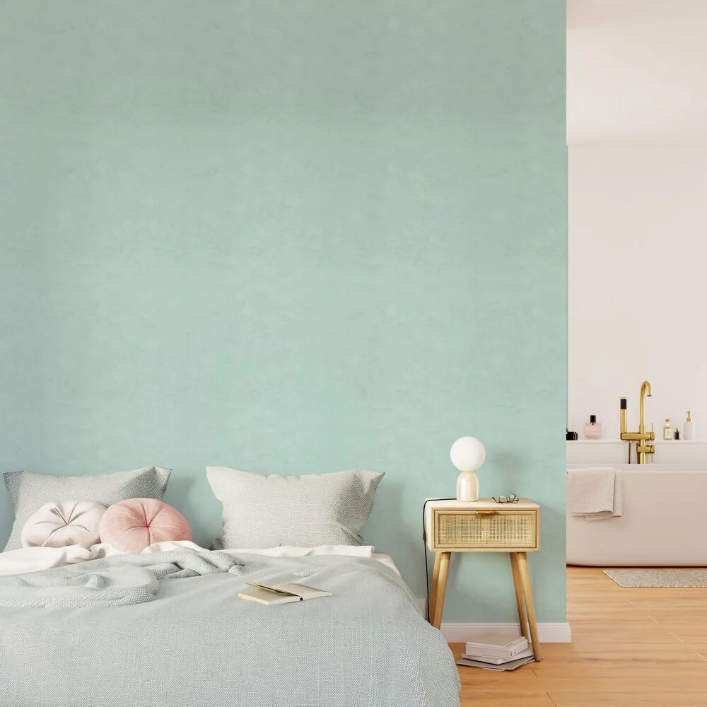 4MURS Papier peint intissé RAVENNE coloris bleu glacier