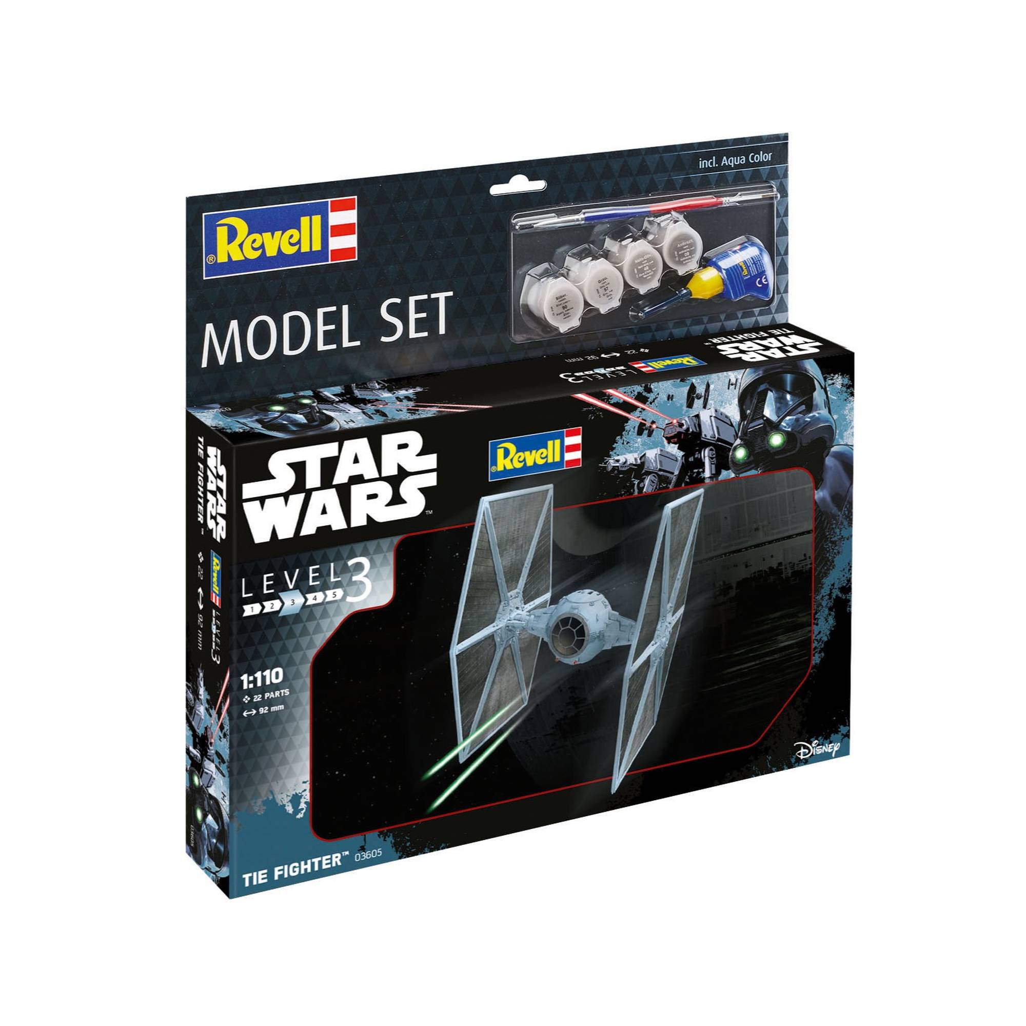 Revell Star Wars TIE Fighter Model Set 1:110