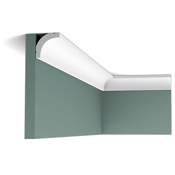 CB520 Corniche plafond Orac Decor - 3,5x3,5x200cm (h x p x L) - polystyrène Carton complet
