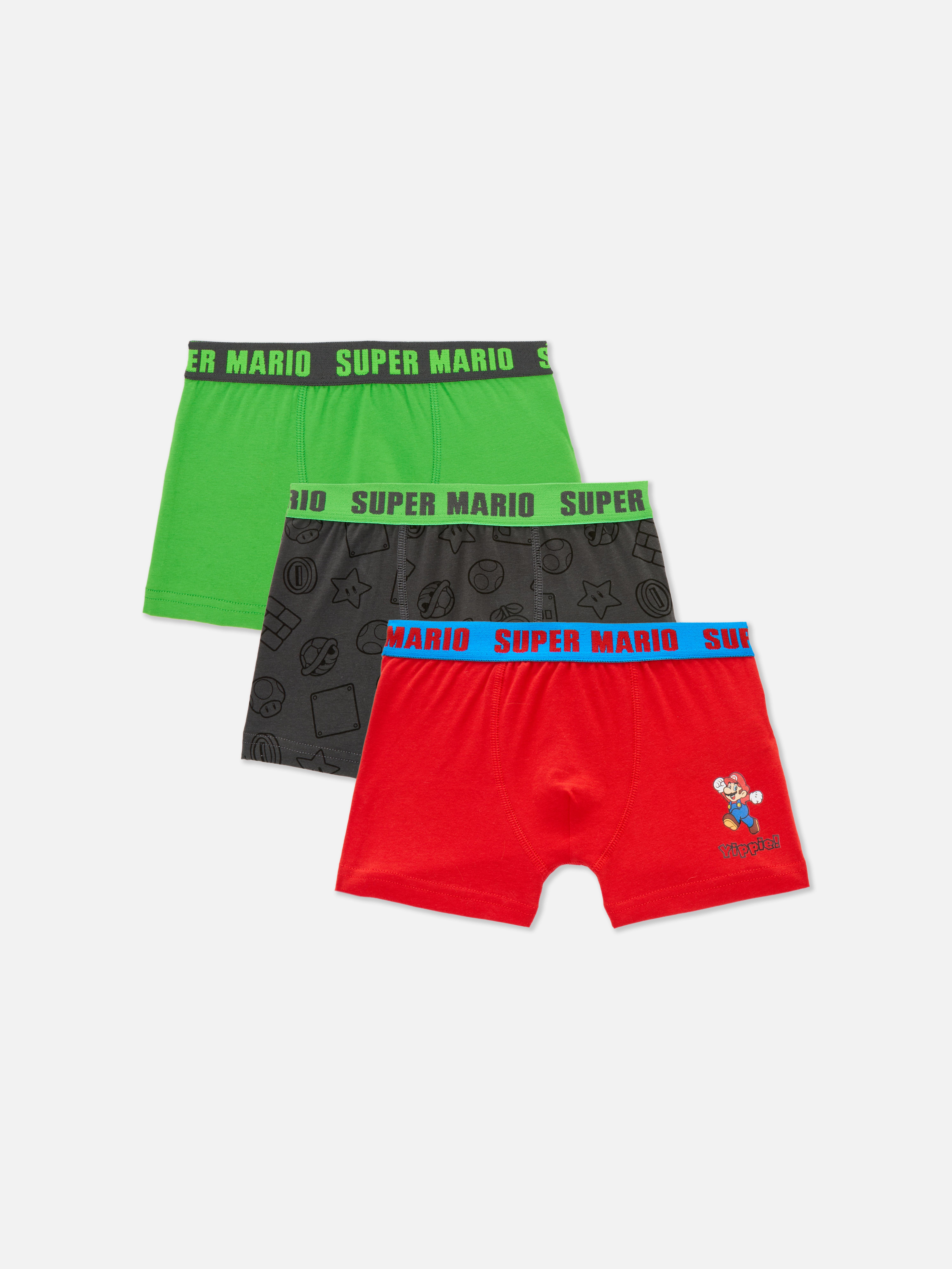 2-15yrs | 3pk Super Mario Trunks