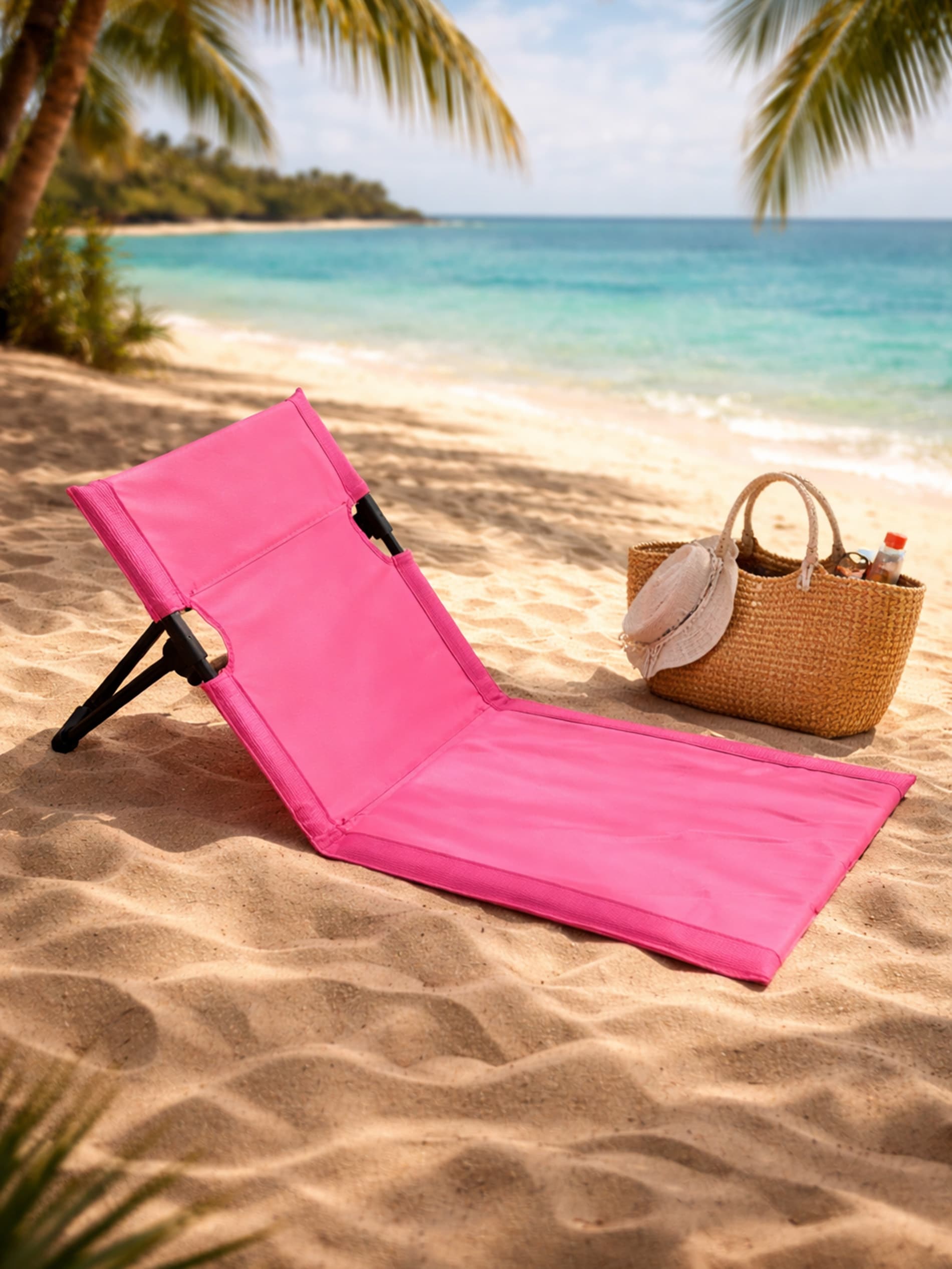 Składane krzesło plażowe