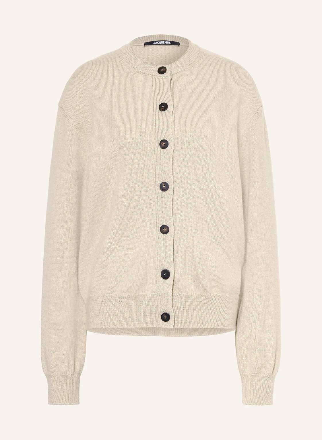 JACQUEMUS Strickjacke LE CARDIGAN MOULIN mit Merinowolle