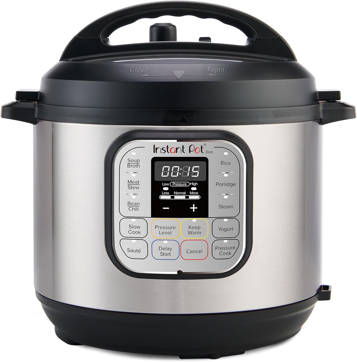 Instant Pot Duo 7-in-1 Mini Electric Pressure Cooker, Slow Rice Cooker, Steamer, Sauté, Yogurt Maker, Warmer & Sterilizer, Includes Free App with over 1900 Recipes, Stainless Steel, 3 Quart