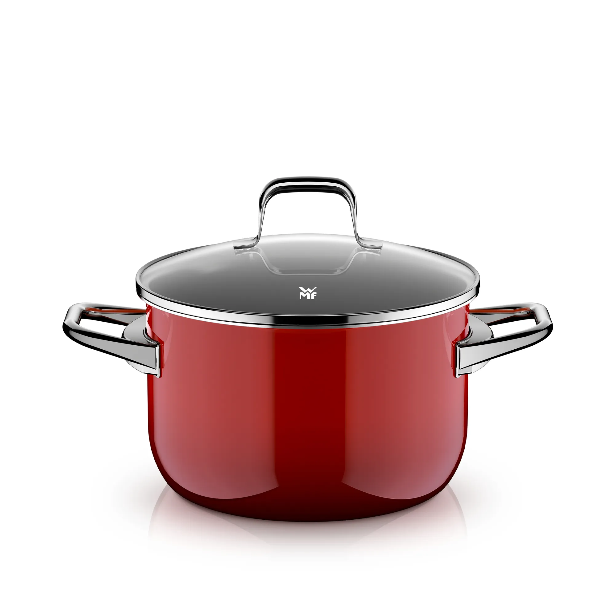 Fusiontec Essential Pro, 4-Piece Cookware Set, Passion Red