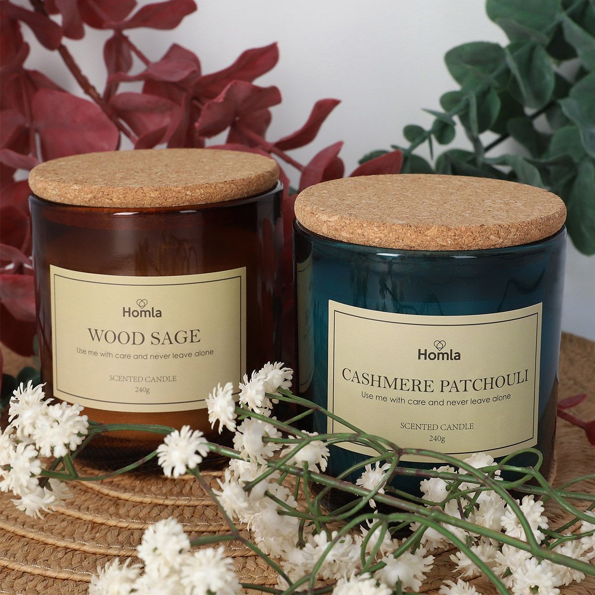 Świeca zapachowa VERDE Cashmere Patchouli 240 g