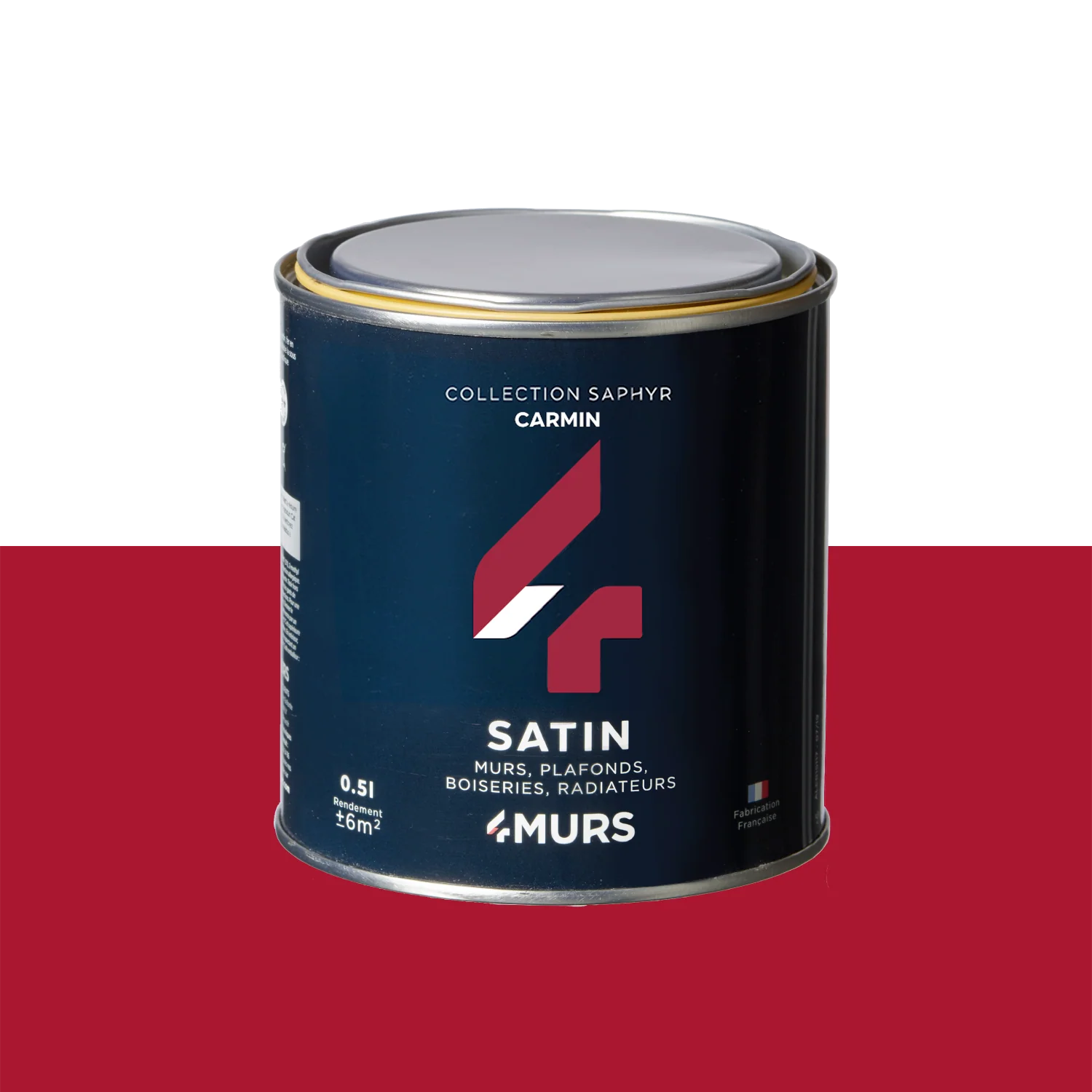 Saphyr Peinture Finition Peinture carmin Satiné 0,5 L