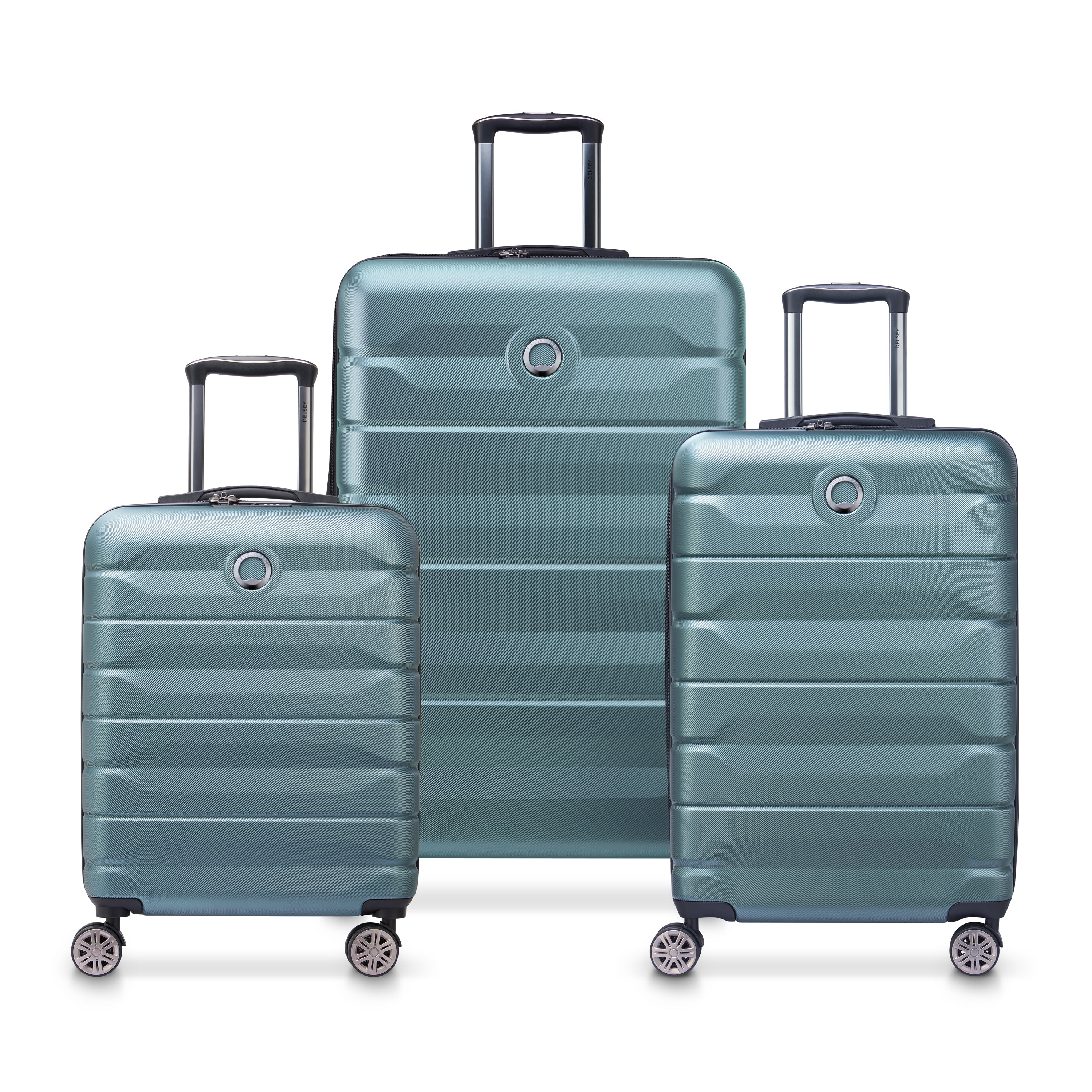 AIR ARMOUR - Set 3 Valises (L-77cm) (M-68cm) (S-Slim-55cm)