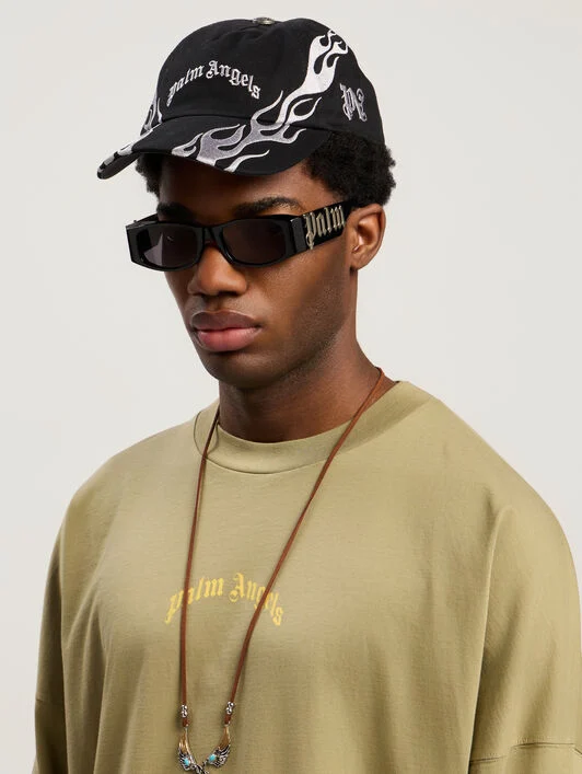 Curved Logo Flames Cap