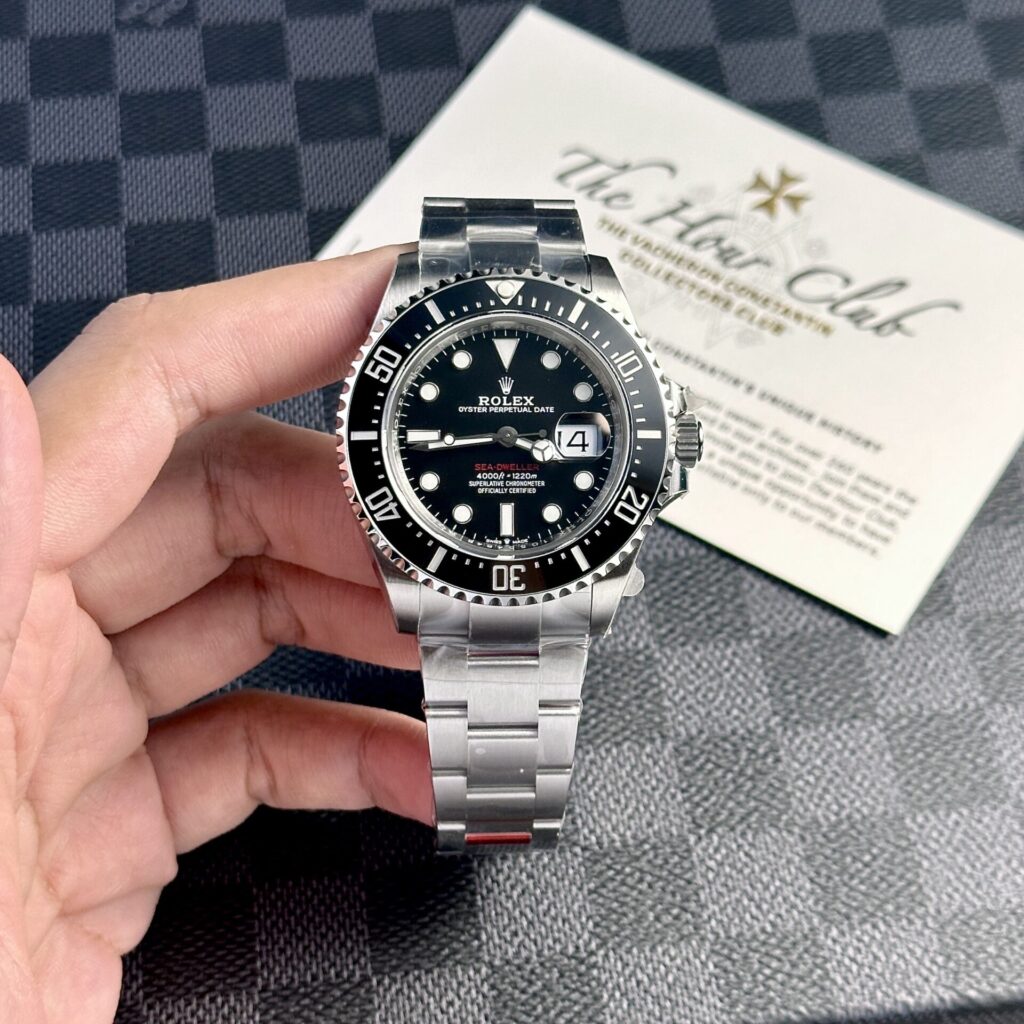 Rolex Sea-Dweller 126600 904L Steel Black Dial 43mm Oyster Super Clone
