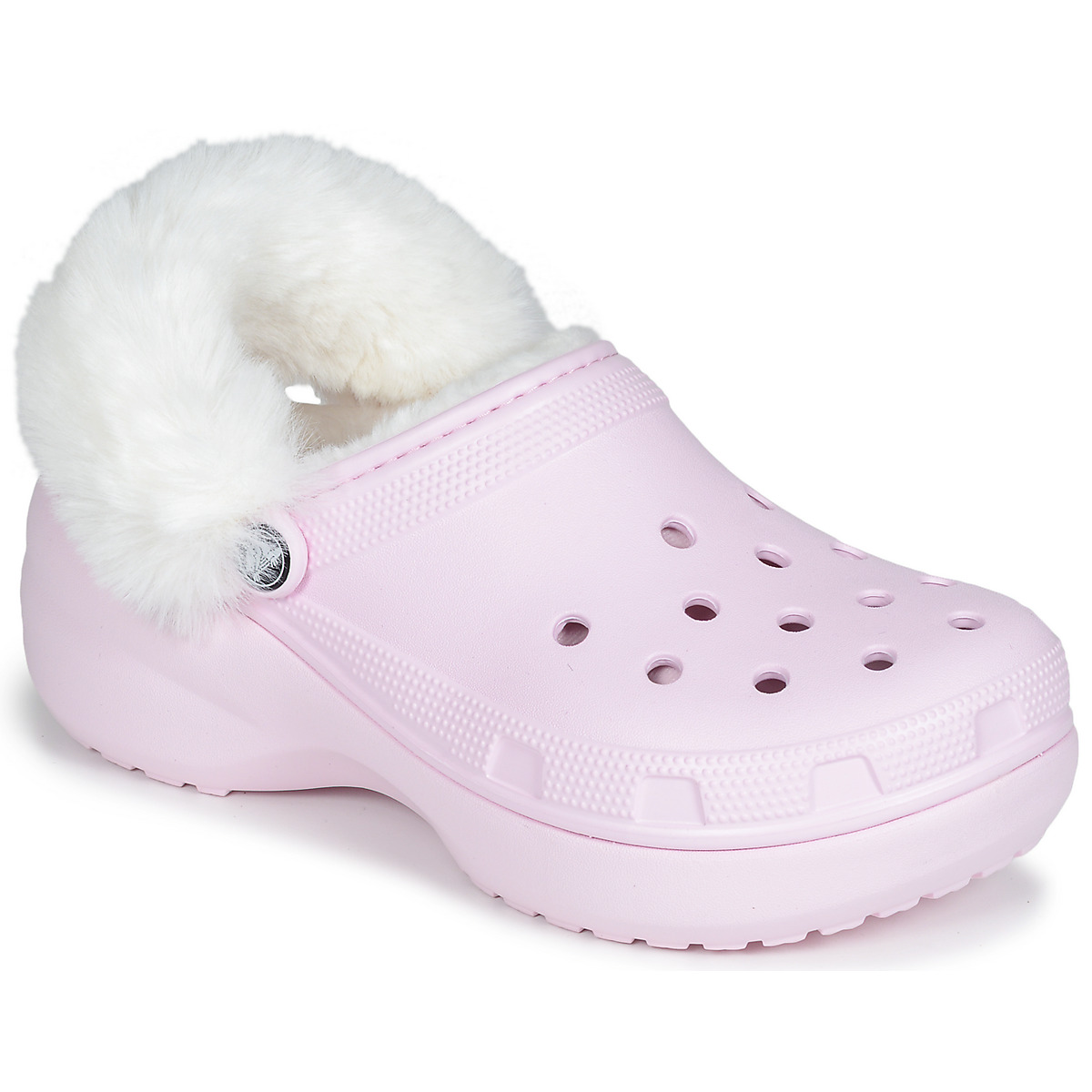 Crocs - Classic Platform Lined Clog W - Pink