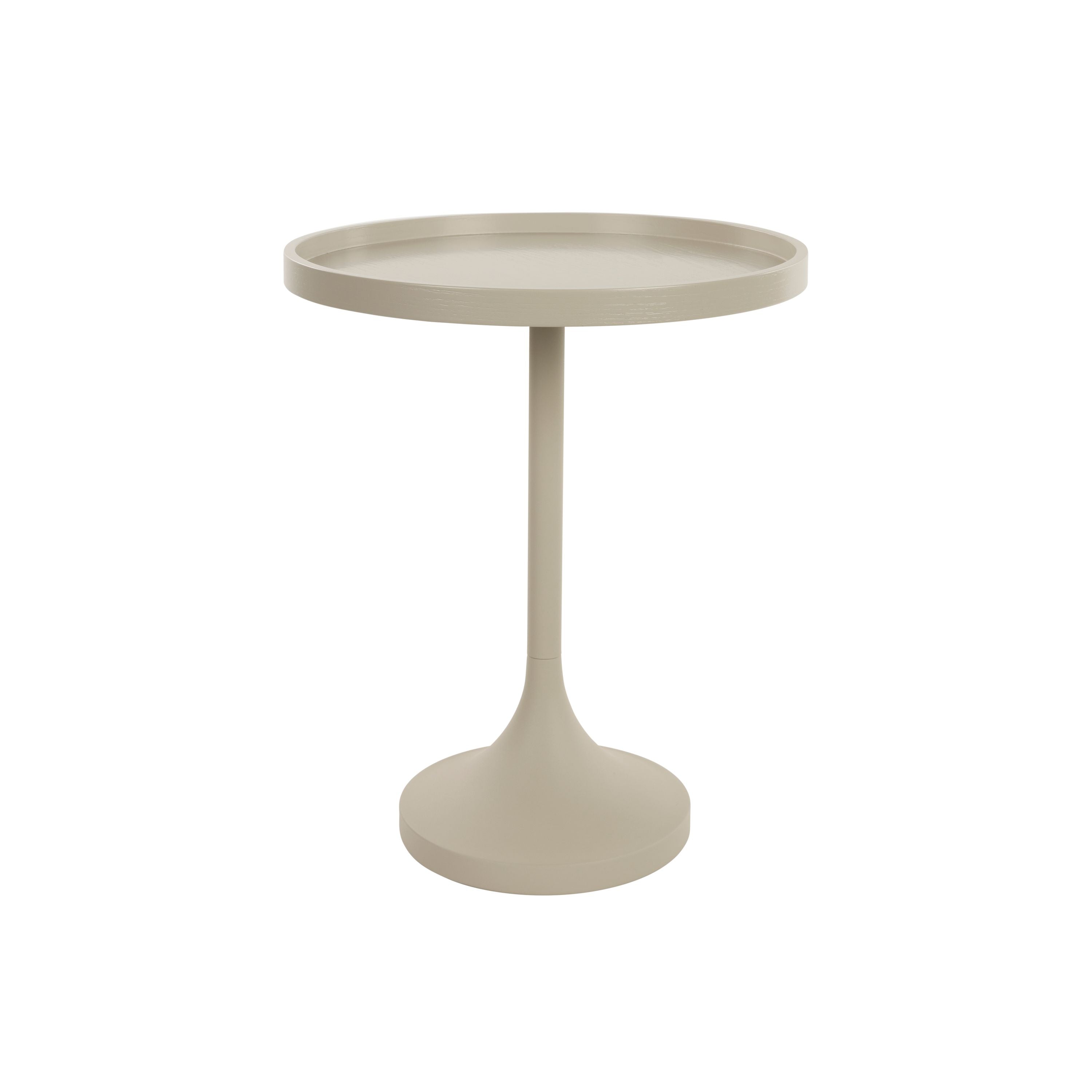 Zuiver Jason Bijzettafel Rond 46 cm Beige