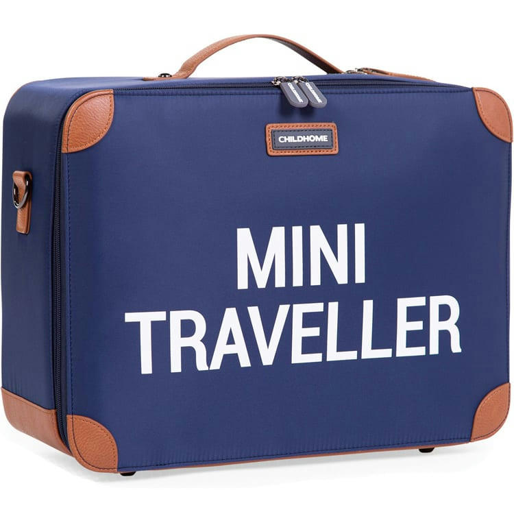 - Petite valise Mini traveller bleu marine