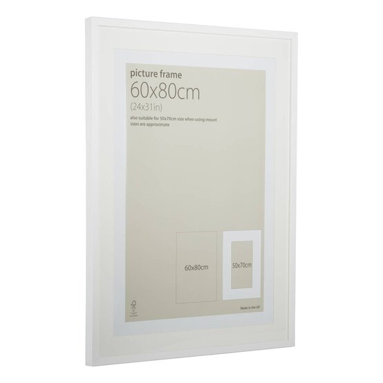 White Picture Frame 60cm x 80cm