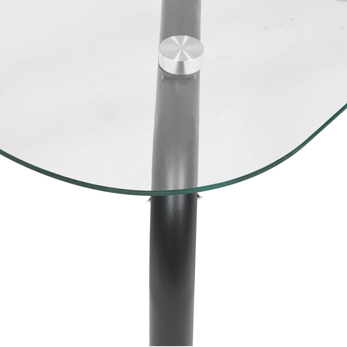 Coffee Table "Hecate" Black, 110x60 cm