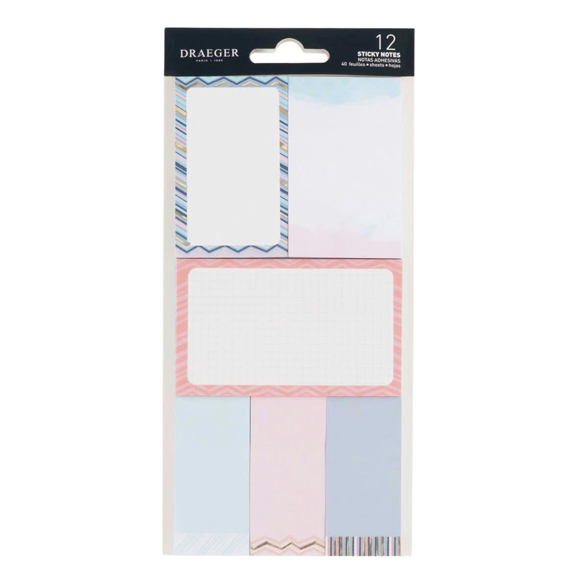 - Sticky Notes - Lot De 12 Blocs Pastel
