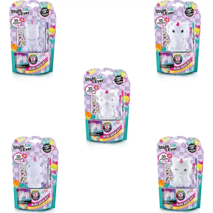 Spielset 4-teilig Mini Deco DIY Light Up