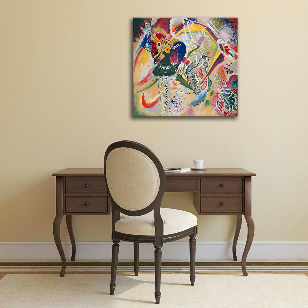 - Tableau improvisation 35 Wassily Kandinsky 90x90cm