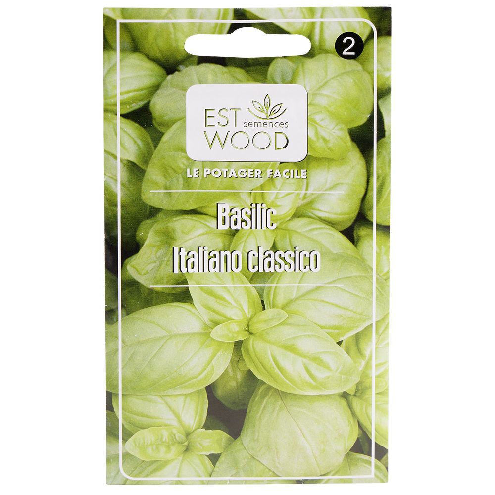 Semence Basilic doux classique Italien Bio 5g