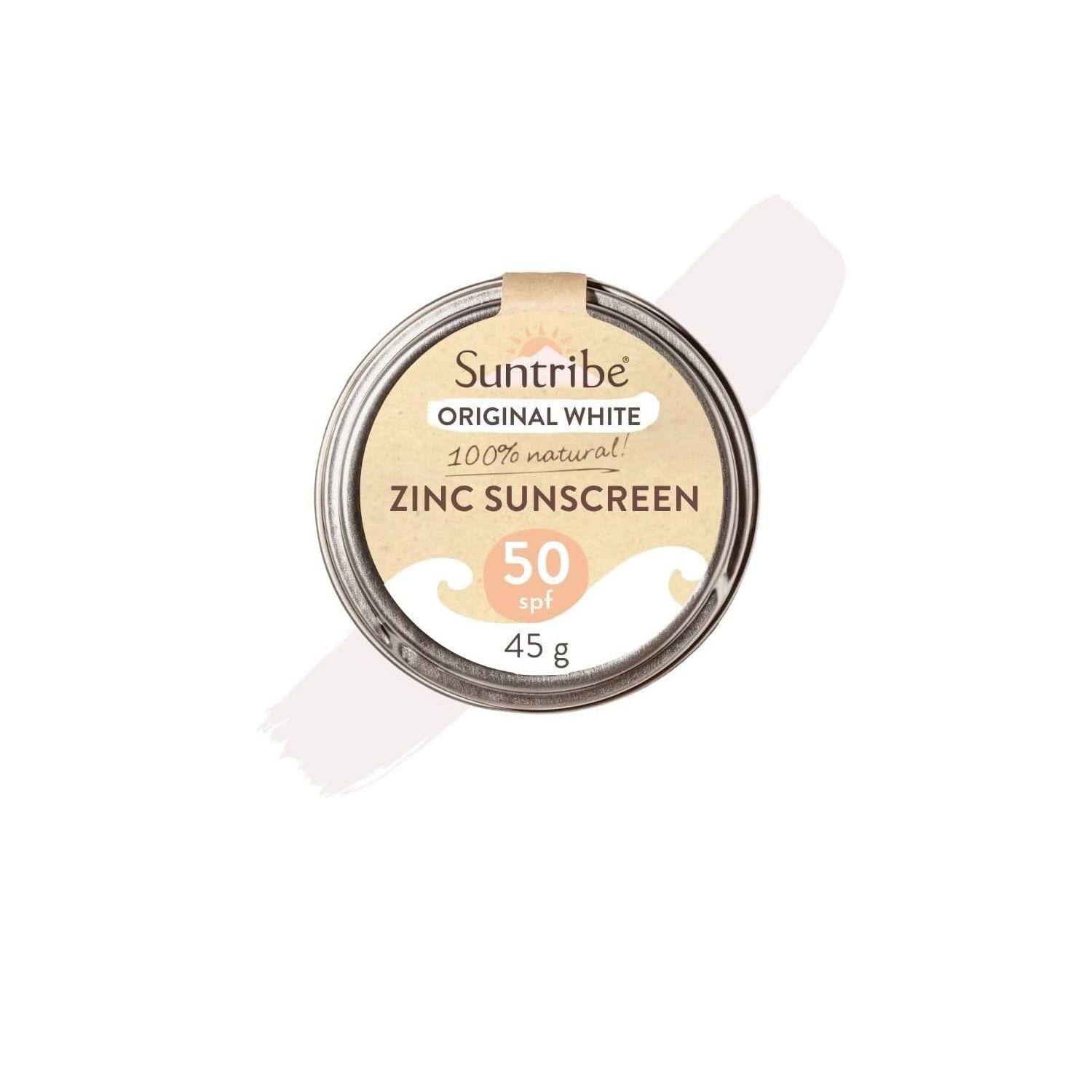 Suntribe Face & Sport Zinc Sunscreen SPF 50 White 45g