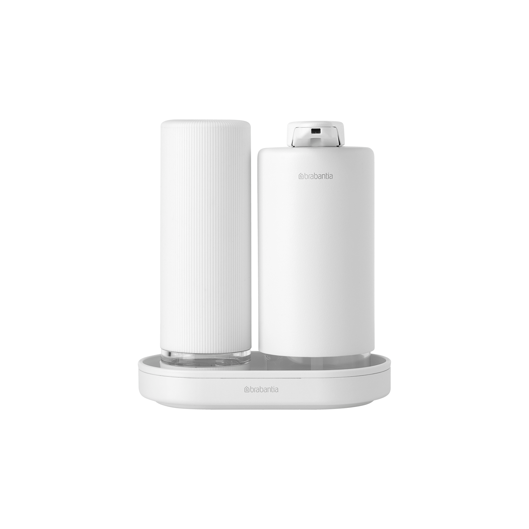 Brabantia SinkStyle Zeepdispenser Set, 2x 200 ml - Mineral Fresh White