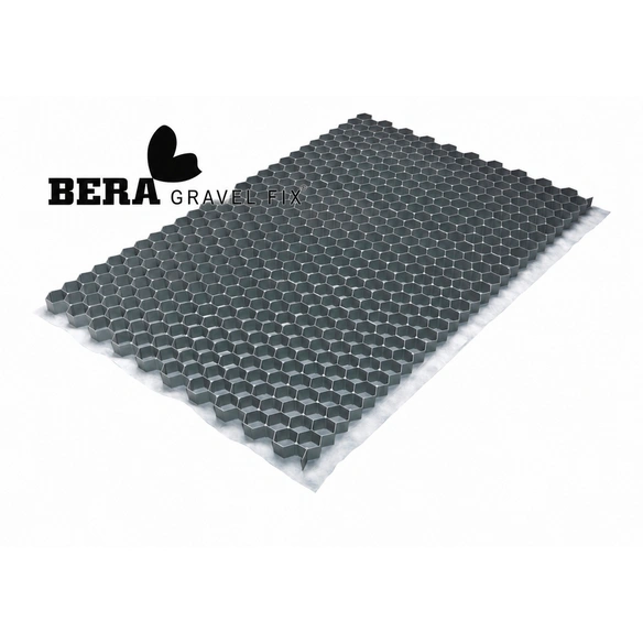 Kiesbefestigungsmatte, »Gravel Fix«, Wabenstruktur, LxBxH: 78,7x58,1x2,6 cm, grau
