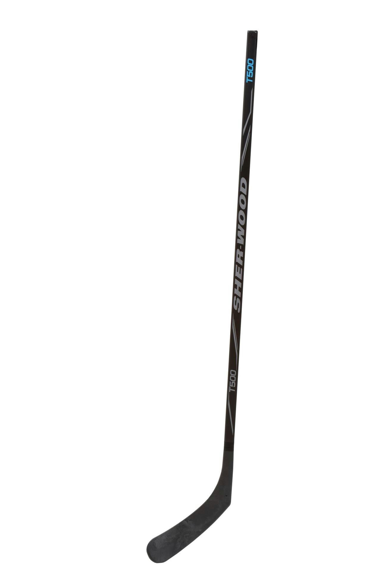 Sherwood T500 Wood Street Hockey Stick with ABS Blade, Senior