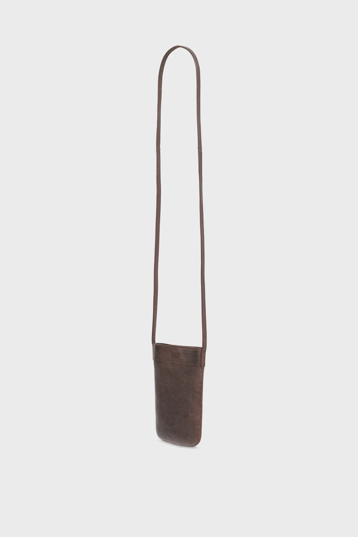 Porte téléphone en cuir métallique - LADYPHONE