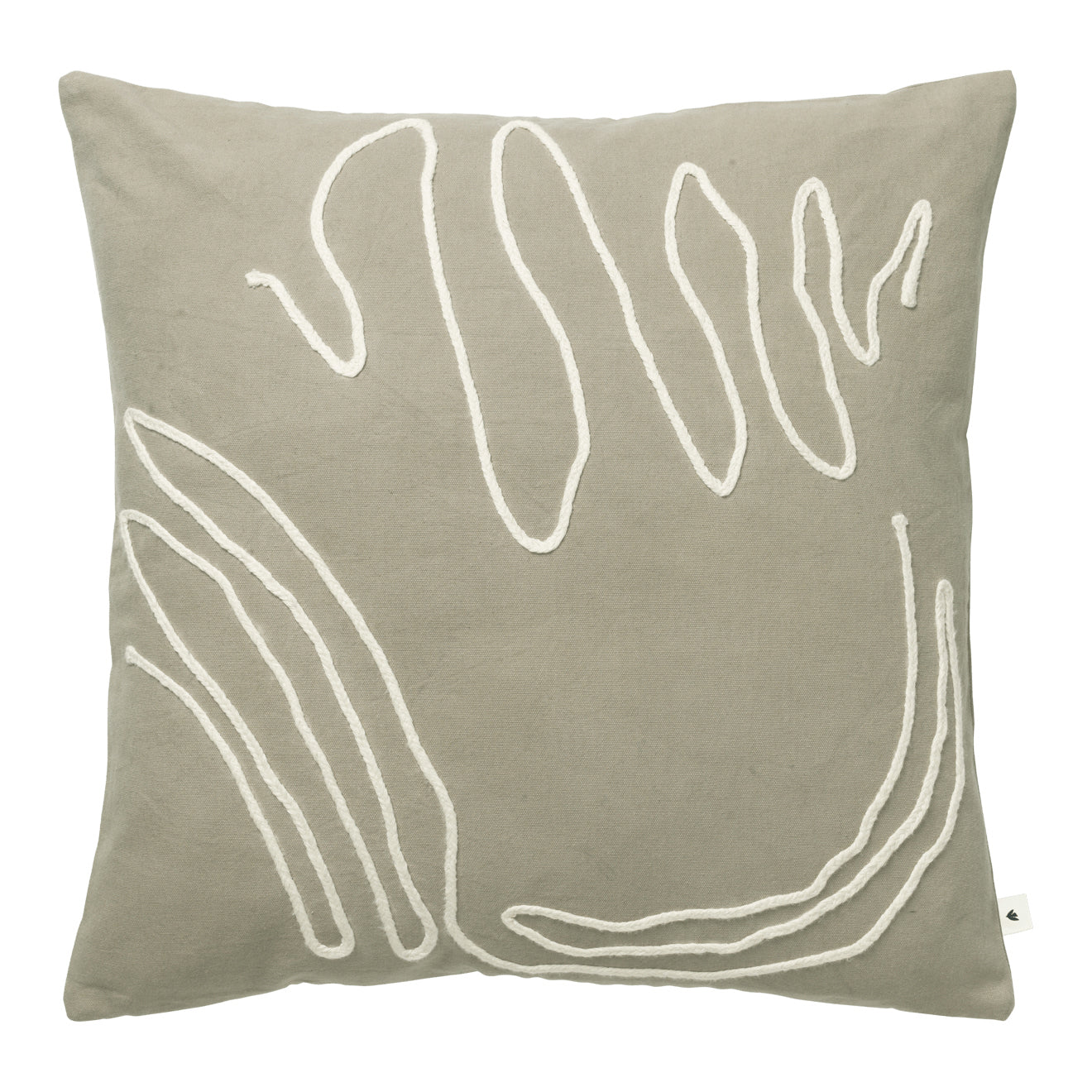 Ferm Living Jot Sierkussen - Elm Green