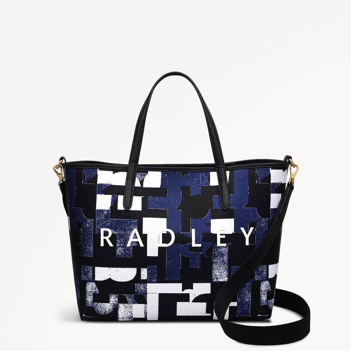 Southwell Gardens-Abstract Geo Medium Open Top Grab Bag - RHD11902