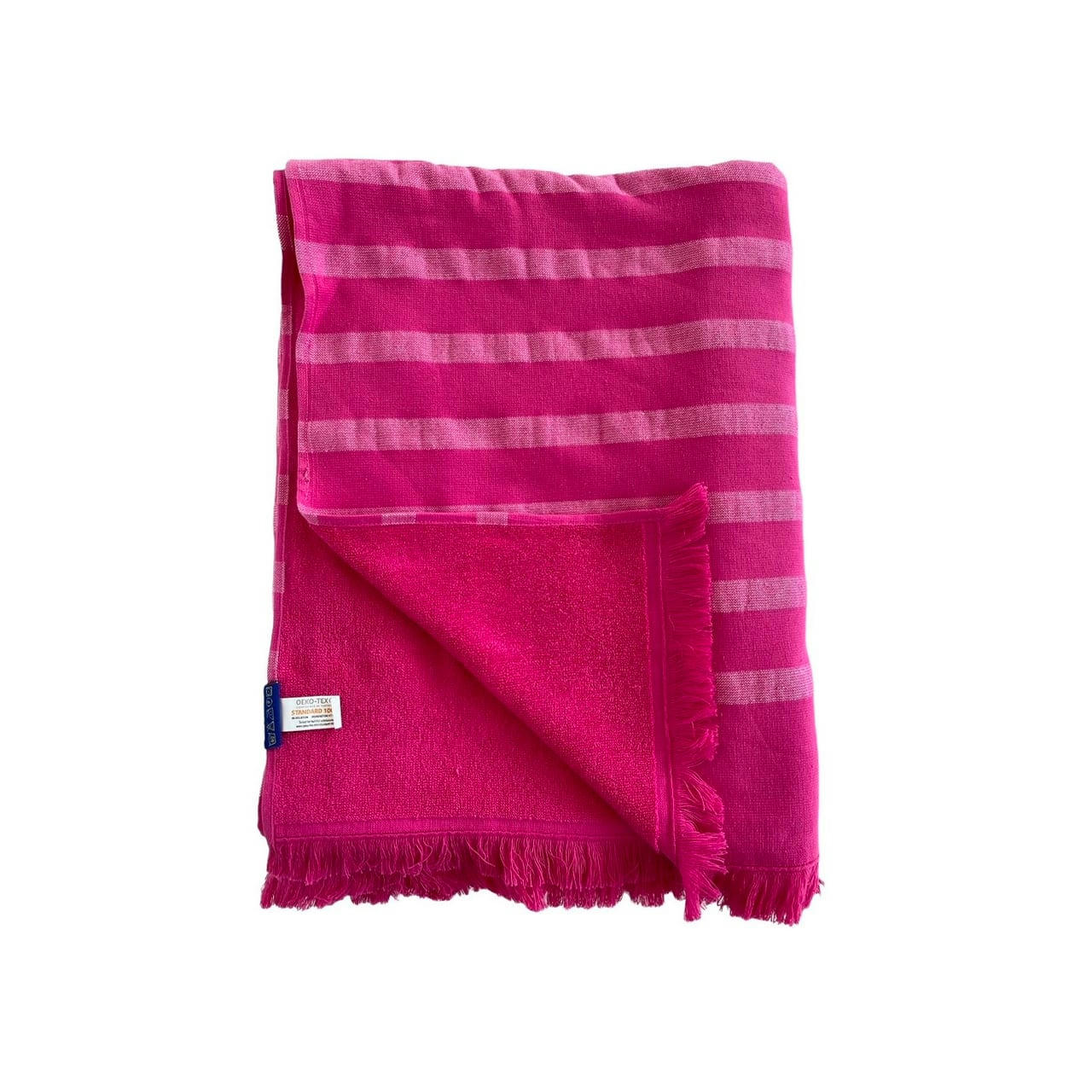 DOUBLÉE ÉPONGE - Fouta coton doublée éponge 