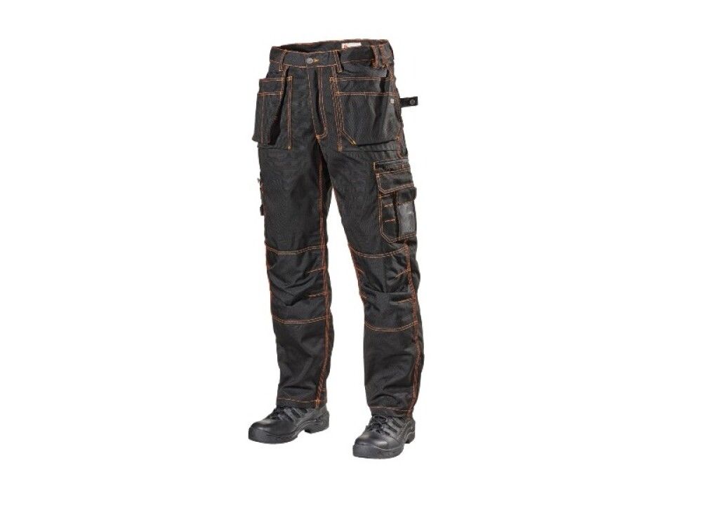 ARBEIDSBUKSE L.BRADOR 161PB SVART STR. 54