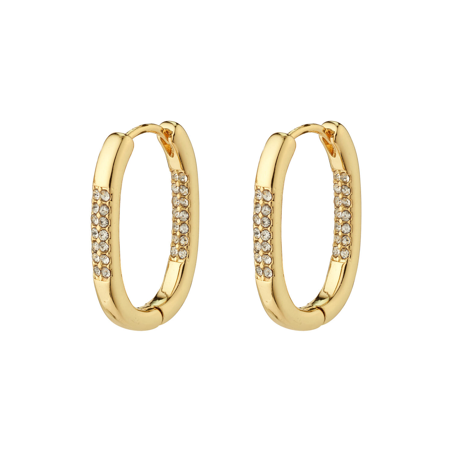 STAR Hoops, gold plated