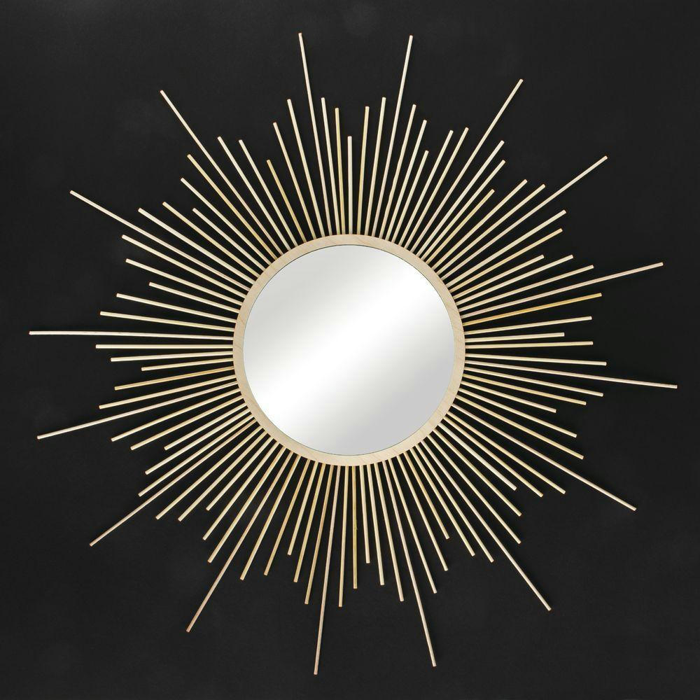 SOLEIL - Miroir DIY soleil vintage à fabriquer soi-même D63