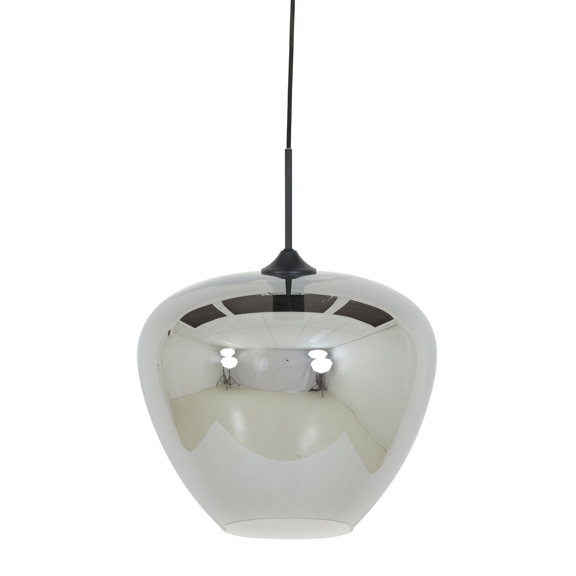 Light & Living hanglamp Mayson - grijs - Ø40cm
