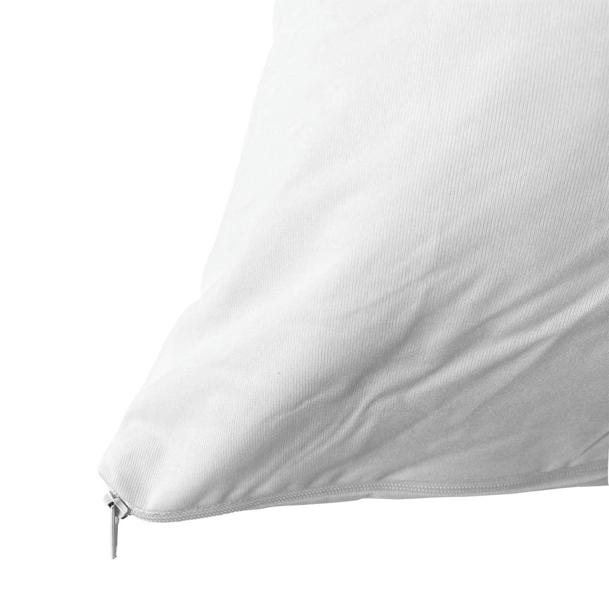 REVISSIMO - Lot de 2 protèges oreillers imperméables en jersey 65x65cm