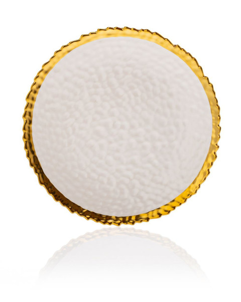 Komplet 2 talerzy Kati White Gold - mały