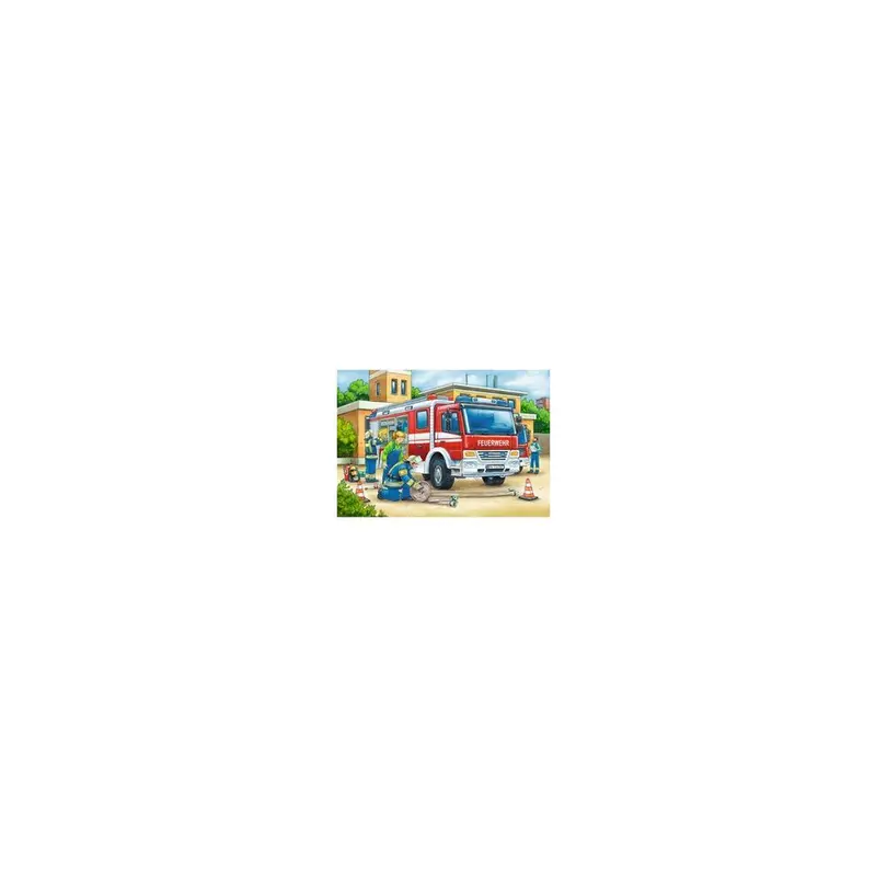 Puzzle 2er-Set Polizei und Feuerwehr