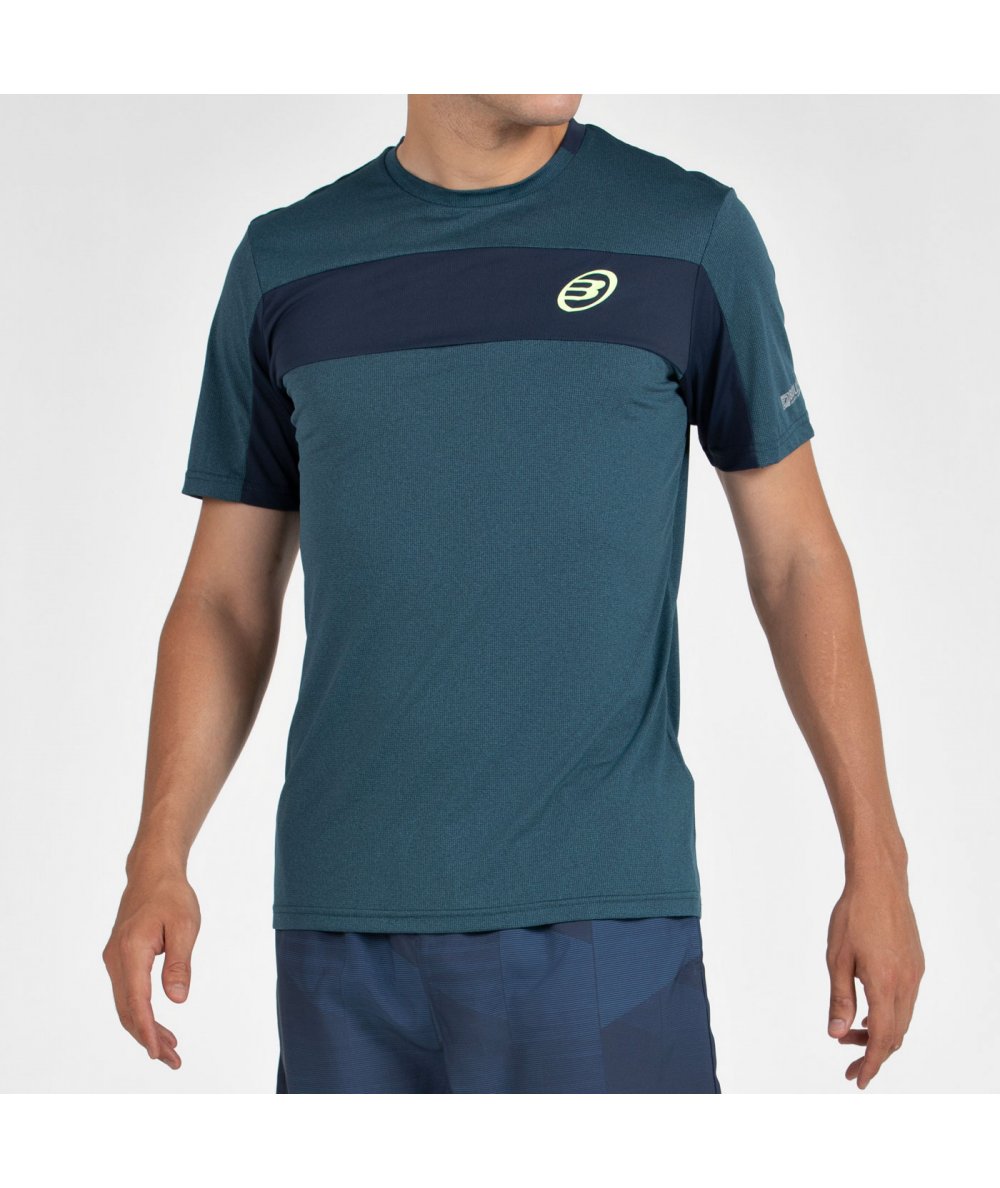 CAMISETA BULLPADEL LIBIO VERDE OSCURO VIGORE