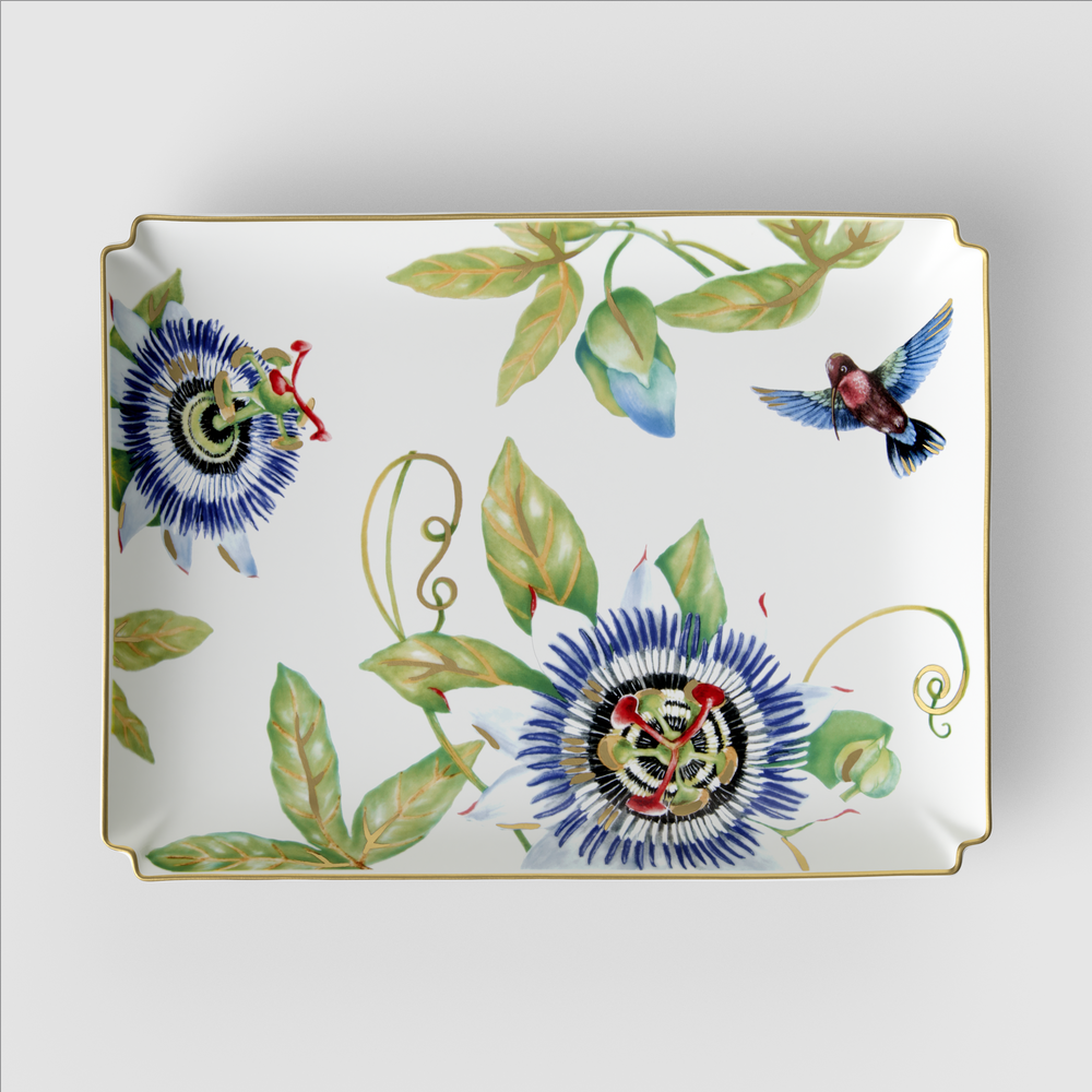 Amazonia Decorative fruit bowl - Multi-colored, 14.3 oz, Premium Bone Porcelain