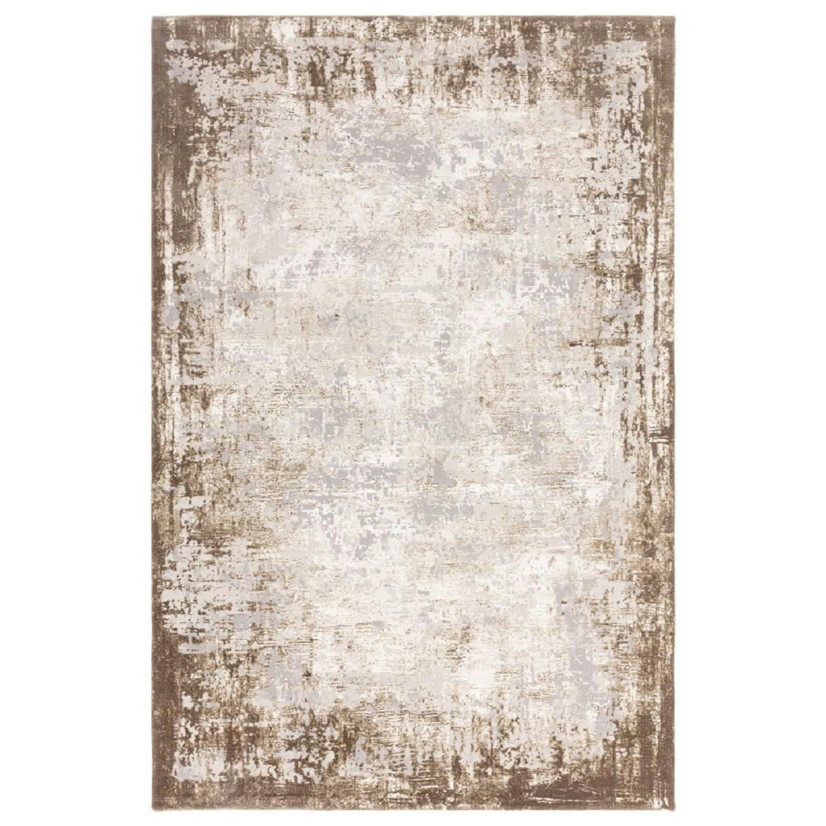 ZUKA - Tapis de salon en polypropylène beige 160x230 cm